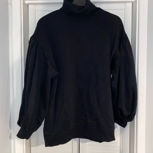 Zara turtleneck puffy sleeve